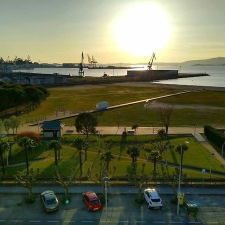 Ferienwohnung La Concha Playa***** Vilagarcia de Arousa Exterior foto