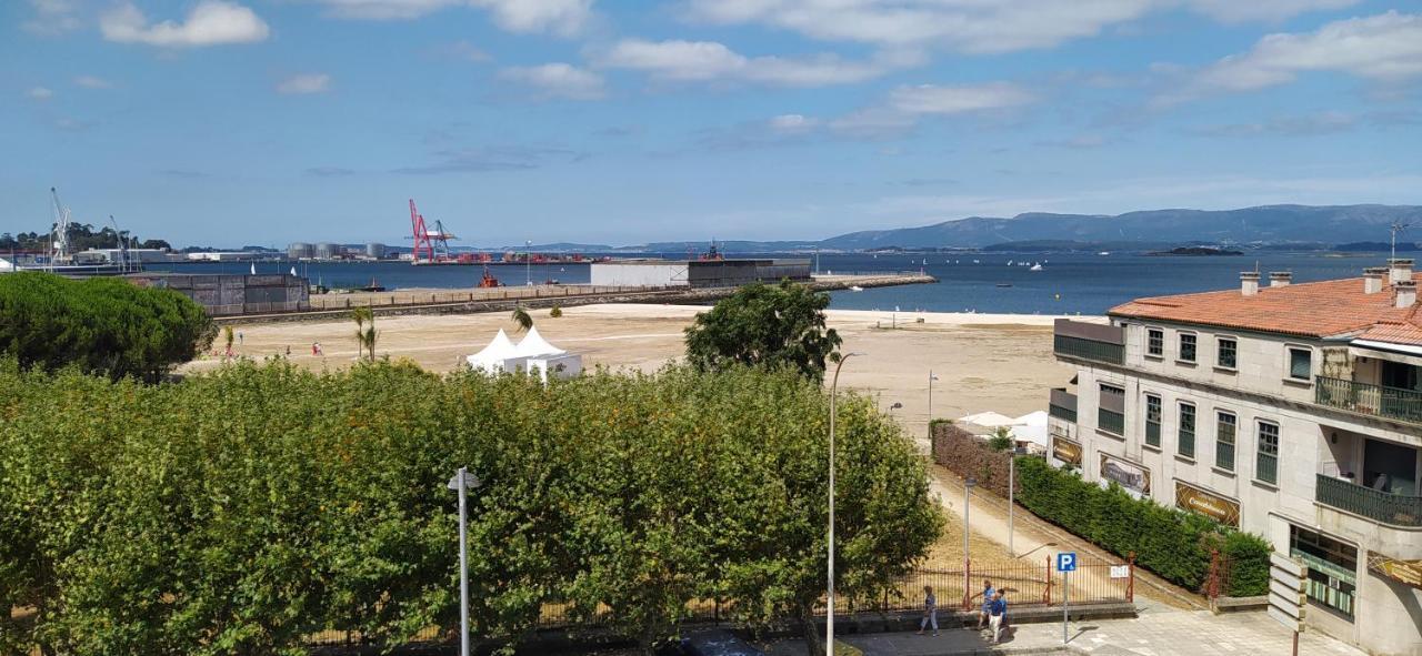 Ferienwohnung La Concha Playa***** Vilagarcia de Arousa Exterior foto